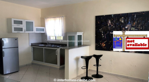 thumbnail for RENTED OUT - SOSUA: Apartment, 1 bed, bath with shower, pool, private parking