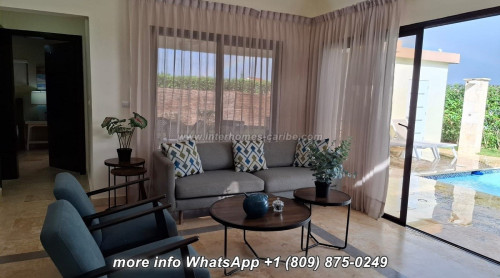 photos for SOSUA: 2-BEDROOM VILLA WITH HIGH CEILING LIVING ROOM FOR COOLING AND LOTS OF LIGHT