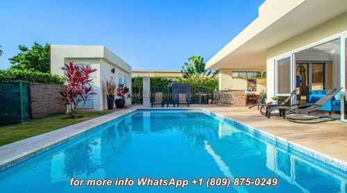 photos for SOSUA: TOP-FURNISHED MODERN 2-BEDROOM VILLA WITH EXTENSIVE AMENITIES UPDATES