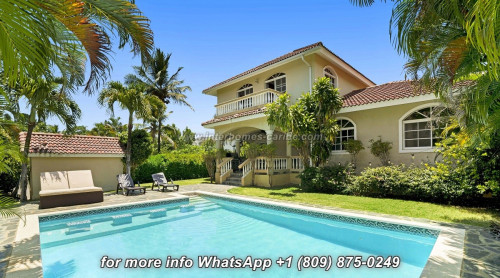 photos for SOSUA: 3-BEDROOM VILLA FOR IMMEDIATE MOVE-IN WITH SPACIOUS LAYOUT ON TWO LEVELS
